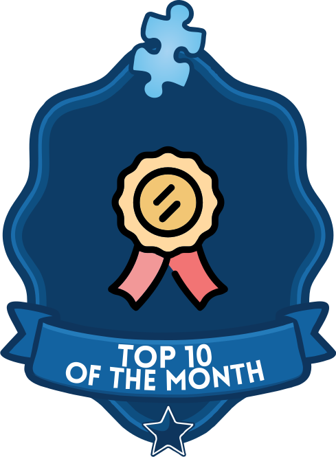 In top 10 of monthly ranking Top 10 of the month