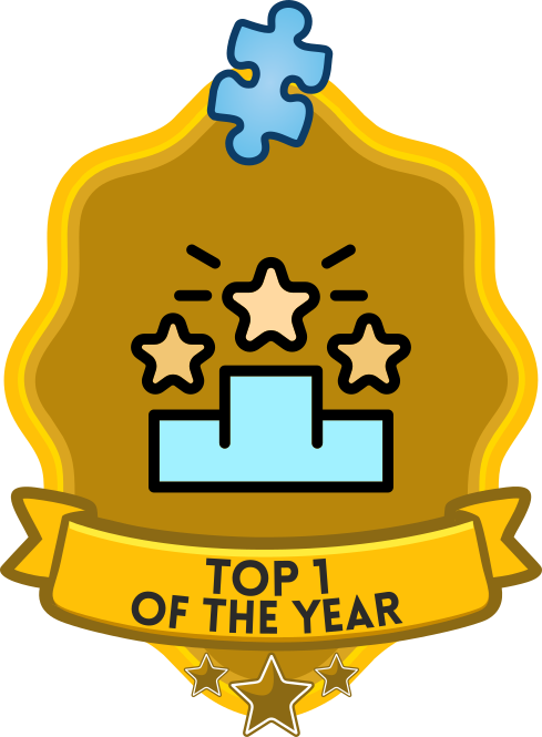 No. 1 of yearly ranking No. 1 of the year