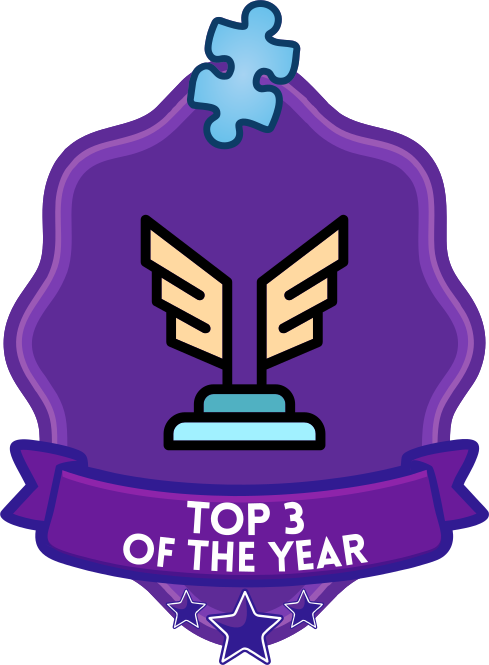 In top 3 of yearly ranking Top 3 of the year