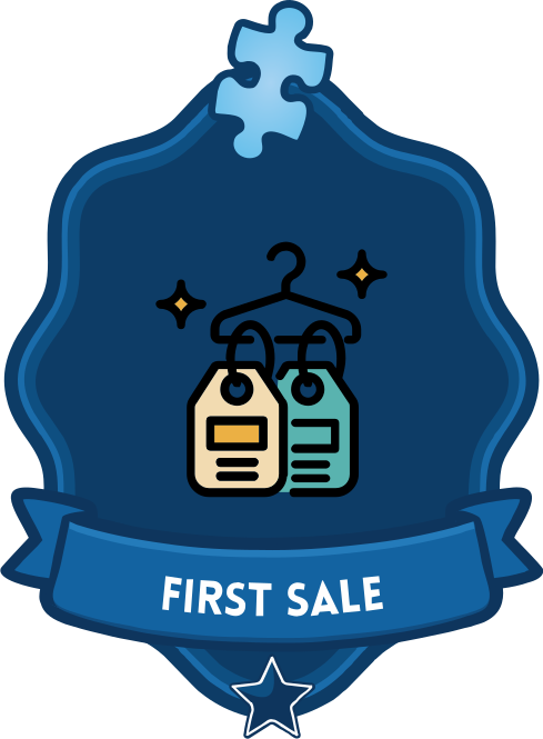 Marked first puzzle as "for sale" First sale