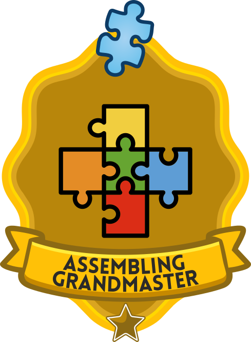 Marked 500 puzzles as "assembled" Assembling grandmaster