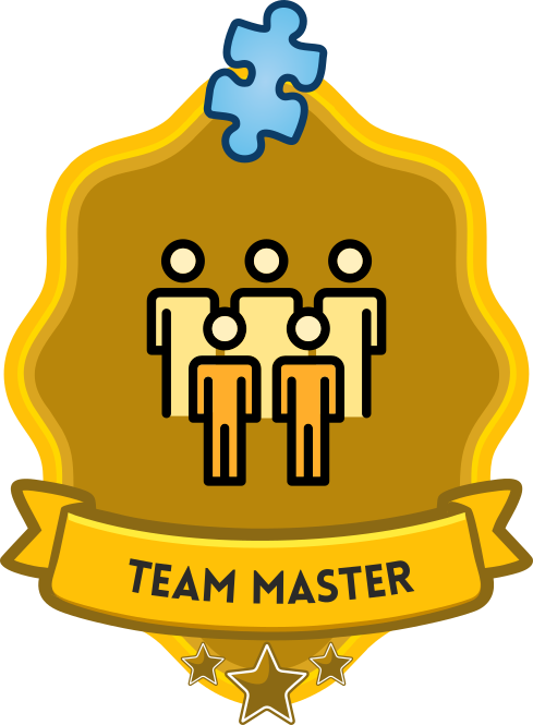 Participated in 20 co-puzzlings Team master