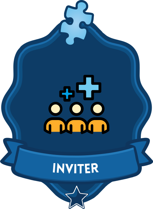 Invited a co-puzzler Inviter