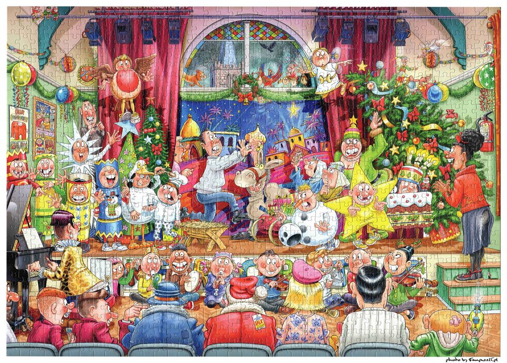 Powiększony obrazek puzzli