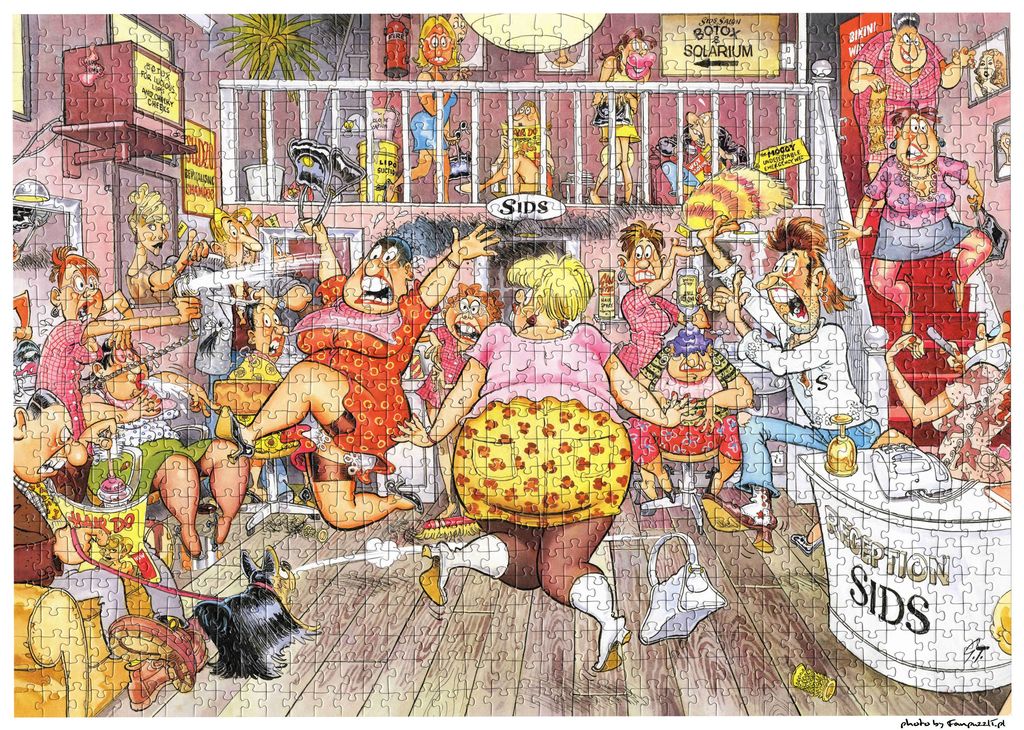 Powiększony obrazek puzzli