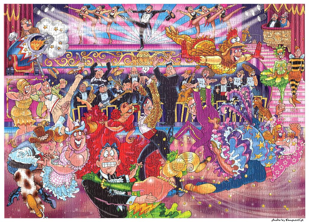 Powiększony obrazek puzzli