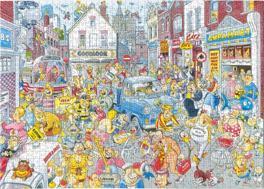 Powiększony obrazek puzzli