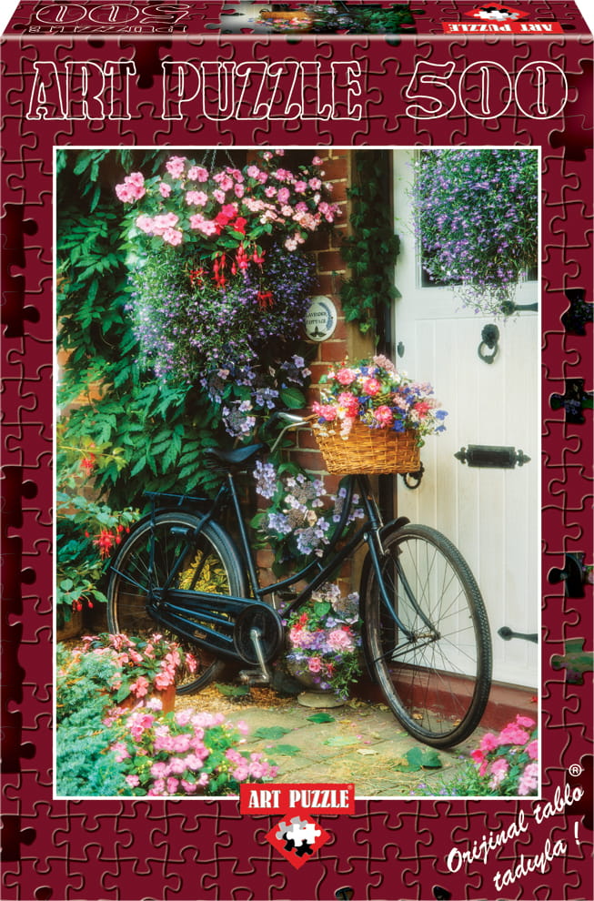 Bicycle and Flowers