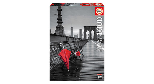 Red Umbrella, Brooklyn Bridge
