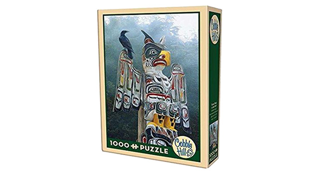 Totem Pole in the Mist