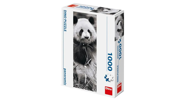 Panda in the Grass