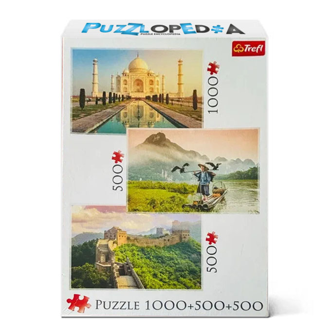 La River / the Great Wall of China / Taj Mahal