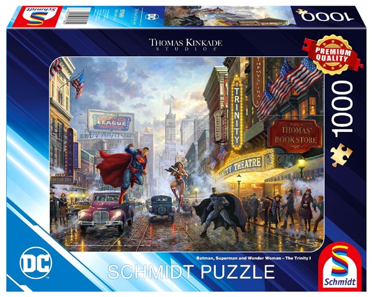 Batman, Wonder Woman, Superman