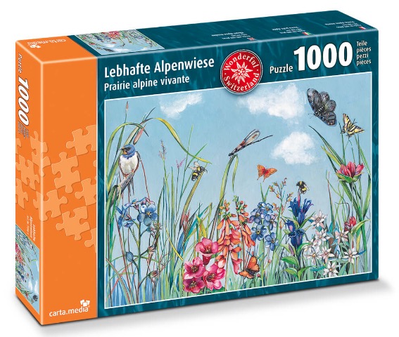 Lively Alpine Meadow