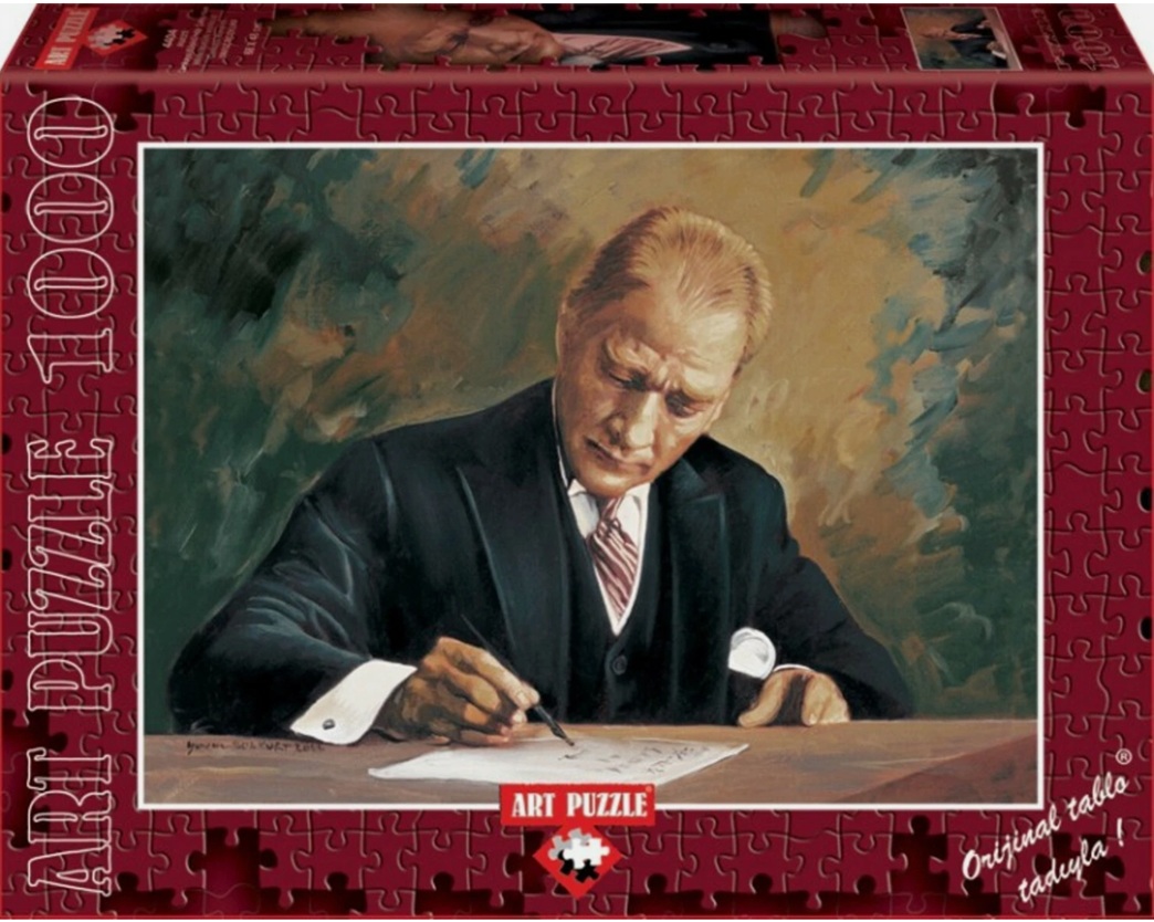 While Ataturk Works at Cankaya Mansion